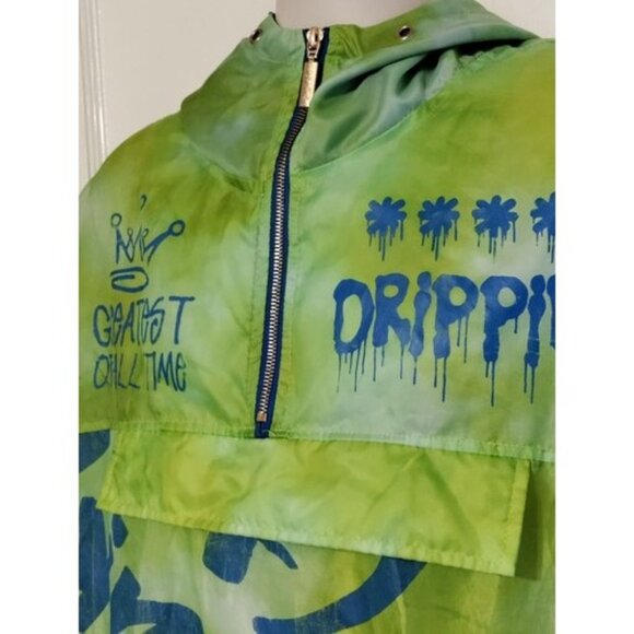 One Color One Nation OCON Men’s Large Hooded 1/4 Zip Jacket - Picture 6 of 13